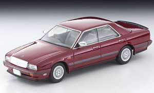 TLV-N340a Nissan Gloria Cima TYPE-II S (Red) 1990 (Diecast Car)