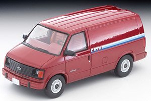 TLV-N344a Chevrolet Astro Van (Red) (Diecast Car)