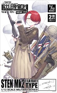 1/12 Little Armory (LA104) Stengun Mk2 Type (Plastic model)