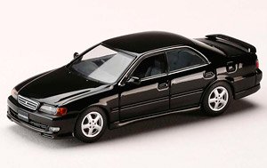 トヨタ チェイサー TOURER V (JZX100) 1998 ブラック(カスタムカラー) (ミニカー)