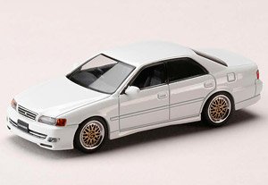トヨタ チェイサー TOURER V (JZX100) 1998 / JDM STYLE スーパーホワイト II (ミニカー)