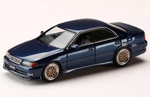 Toyota Chaser TOURER V (JZX100) 1998 / JDM STYLE Dark Blue Mica (Diecast Car)