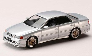 トヨタ チェイサー TOURER V (JZX100) 1998 / JDM STYLE シルバーメタリック (ミニカー)