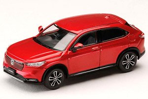 Honda VEZEL e: HEV Z Premium Crystal Red Metallic (Diecast Car)