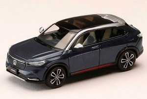Honda VEZEL e: HEV PLaY Midnight Blue Beam Metallic (Diecast Car)