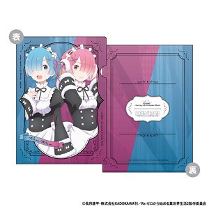 Re:ゼロから始める異世界生活 A4クリアファイル B:レム&ラム (キャラクターグッズ)