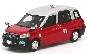 トヨタ コンフォート ハイブリッド ホンコン タクシー (アーバン/レッド) YF5406 (ミニカー)