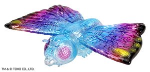 CCP Middle Size Series Godzilla EX [Vol.6] Mothra (1992) Clear Blue Pink Ver. (Completed)