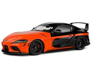 トヨタ GR スープラ ストリートファイター 2024 (オレンジ/ブラック) (ミニカー)