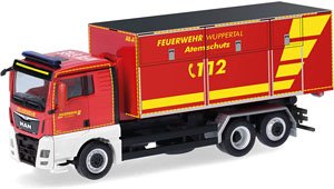 (HO) MAN TGX XL Euro6c ヴッパータール消防署 (鉄道模型)