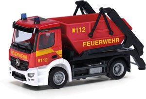 (HO) メルセデスベンツ Actros S AK12 消防車 (鉄道模型)