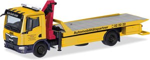 (HO) MAN TGM フラットロートラック/伸縮クレーン付 `ADAC` (鉄道模型)