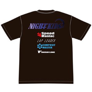 新劇場版「頭文字D」 妙義ナイトキッズ BNR32 Tシャツ L (キャラクターグッズ)