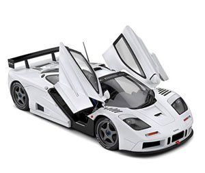 マクラーレン F1 GTR ショートテール 1996 (ホワイト) (ミニカー)
