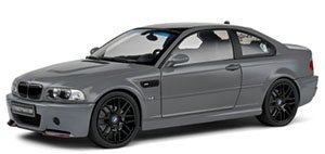 BMW E46 M3 Coupe Street Fighter 2000 (Gray) (Diecast Car)