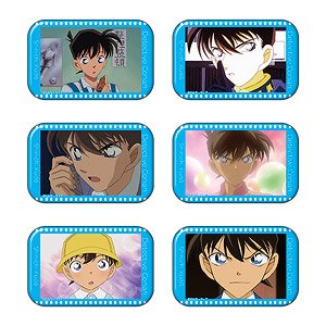 名探偵コナン スクエア缶バッジコレクション 工藤新一 (6個セット) (キャラクターグッズ)