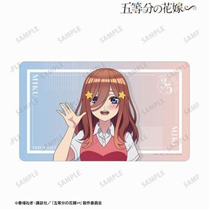 五等分の花嫁∽ 描き下ろし 中野三玖 衣装交換ver. 第2弾 マルチデスクマット (カードサプライ)