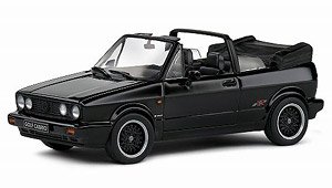 フォルクスワーゲン ゴルフ Mk.1 コンバーチブル スポーツライン 1992 (ブラック) (ミニカー)