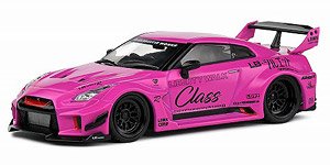 日産 GT-R R35 LB シルエット (パープル) (ミニカー)