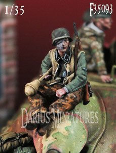WWII ドイツ 武装親衛隊装甲擲弾兵＃2 パンツァーファウスト射手 (プラモデル)