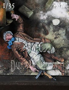 U.S. PARATROOPER DEAD (Plastic model)