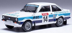 フォード エスコート MKII RS 1800 1981年 ハスペンハウラリー #14 B.Ficher/A.Frazer (ミニカー)