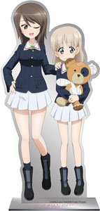 ガールズ＆パンツァー 最終章 パンツァージャケット交換アクリルフィギュア [ミカ&アキ] (キャラクターグッズ)