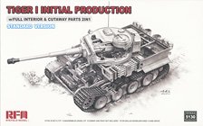 TIGER I Initial Production w/Full Interior & Cutaway Parts (Standard Version) (Plastic model)