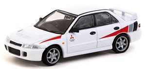 Mitsubishi Lancer RS Evolution White (Diecast Car)