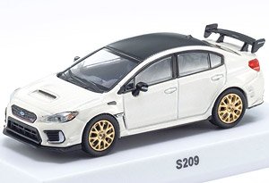KYOSHO MINI CAR & BOOK No.19 Subaru S209 (White) (Diecast Car)