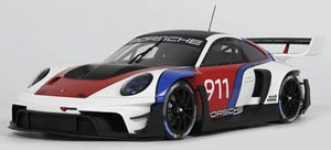 ポルシェ 911(992) GT3 R 2023 (ホワイト/レッド/ブルー) (ミニカー)