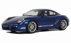 ポルシェ ケイマン R 2012 (ブルー) (ミニカー)