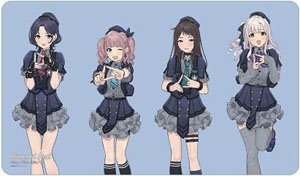 Girls Band Cry Diamond Dust Assembly Multi Desk Mat Ver. B (Card Supplies)