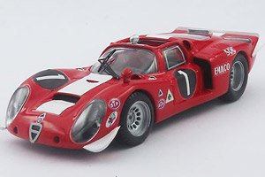 アルファロメオ 33.2 Nova Lisboa 6時間 1970 優勝車 Antonio Peixinho / Van Rooyen (ミニカー)