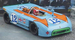 ポルシェ 908/03 タルガ フローリオ 1970 優勝車 Joseph Siffert ドライバー付(ジオラマはレジン製) (ミニカー)