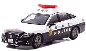 Toyota Crown Hybrid (AZSH21) 2023 Metropolitan Police Area Patrol Vehicle (Aka-3) (Diecast Car)