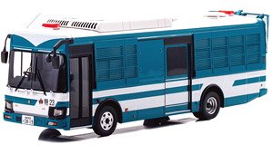 Isuzu Erga Mio 2023 Metropolitan Police Department Riot Police Unit Transit Vehicle (Toku-23) (Diecast Car)
