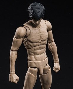 VTOYS x BMS 1/12 Scale Action Figure Body ONE VB003 Yellow Skin w/Bonus Item (Fashion Doll)