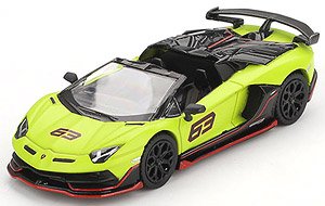 Lamborghini Aventador SVJ 63 Roadster Verde Shock (Green) (LHD) (Diecast Car)
