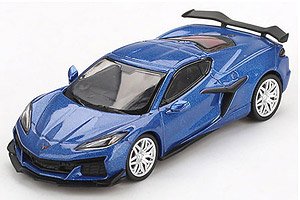 Chevrolet Corvette Z06 2023 Elkhart Lake Blue Metallic (RHD) (Diecast Car)