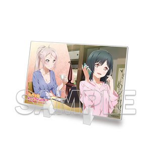 ラブライブ！虹ヶ咲学園スクールアイドル同好会 ミニアクリルプレート 栞子&嵐珠 (キャラクターグッズ)