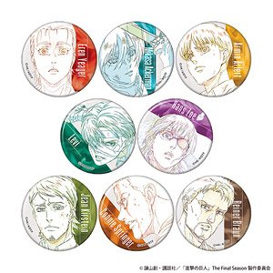 進撃の巨人 原画缶バッジコレクション 2 (8個セット) (キャラクターグッズ)