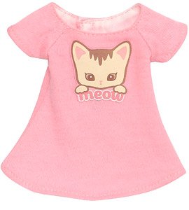 PNM PNM Long length T-shirt Strawberry Pink (Fashion Doll)