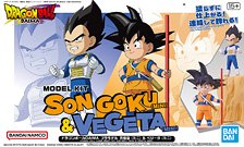 ドラゴンボールDAIMA プラモデル 孫悟空 (ミニ) & ベジータ (ミニ) (プラモデル)