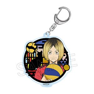 ハイキュー!! 切り絵シリーズ アクリルキーホルダー 孤爪研磨 (キャラクターグッズ)