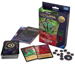 ディズニー・ロルカナ・TCG 日本語版 構築済みデッキ THE FIRST CHAPTER 「物語のはじまり エメラルド・ルビー」 (トレーディングカード)