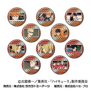 キラッとCANバッジPlus 劇場版ハイキュー!! ゴミ捨て場の決戦 メモリアルシーンBOX (10個セット) (キャラクターグッズ)