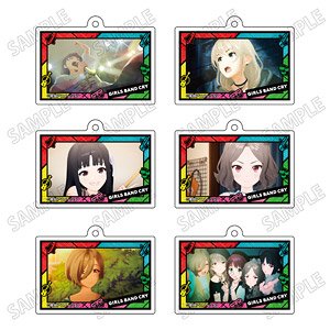 アニメ「ガールズバンドクライ」 場面写アクリルキーホルダーコレクション (6個セット) (キャラクターグッズ)