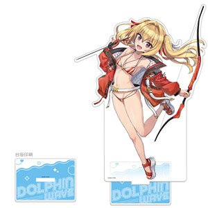 ドルフィンウェーブ 特大アクリルスタンド(風見 エレン(2024迎春ビキニ)) (キャラクターグッズ)