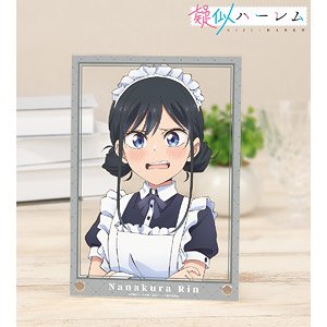 Pseudo Harem [Especially Illustrated] Rin Nanakura Maid Costume Ver. A5 Acrylic Panel (Anime Toy)